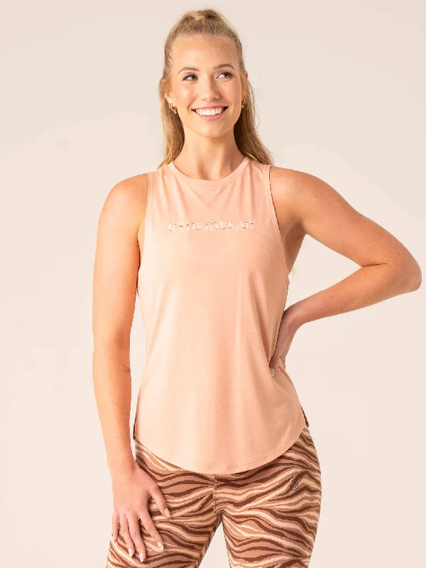 Casual Garments For Women Top Brand Discounts Unstoppable Tank - Peach