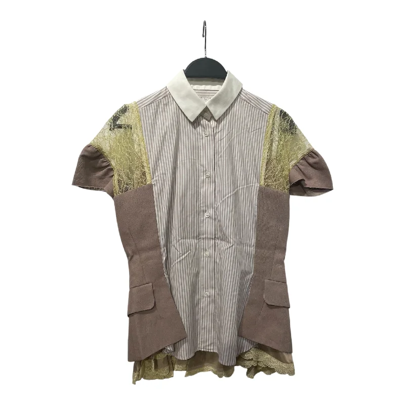 Stylish Women's Outfit Daily Deals Sacai/Dress/1/Stripe/Cotton/BEG/