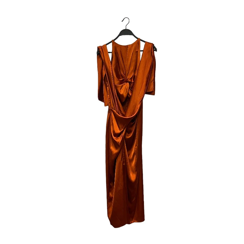 Sustainable Women's Clothing Mega Sale ANDREA IYAMAH/Dress/M/ORN/RENI DRAPED CUT OUT