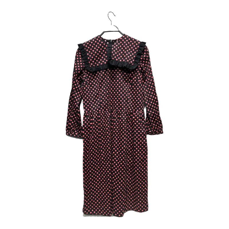 Elegant Women's Attire Best-Sellers COMME des GARCONS/LS Dress/M/Polka dot/Cotton/BLK/girl
