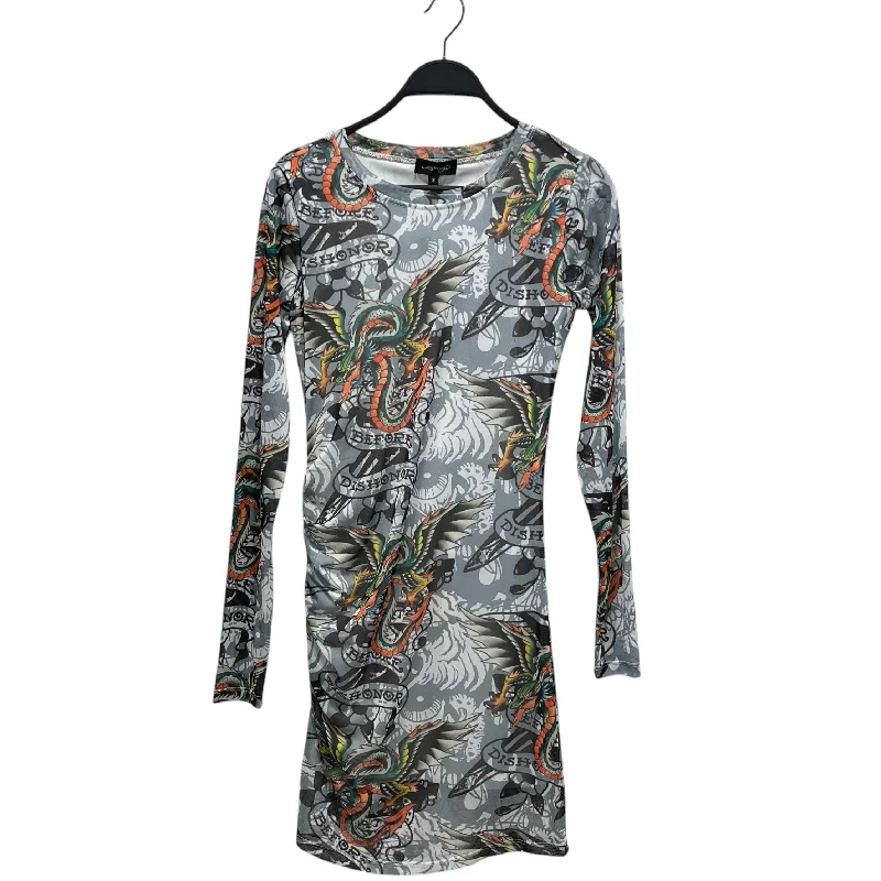 Women's Outfit Style Breakthroughs Ed Hardy/Dress/S/All Over Print/Nylon/SLV/