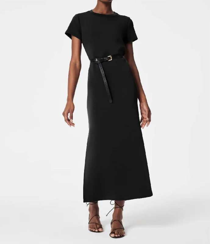 Women's Urban Clothing Fast Fashion Favorites Airessentials Maxi T- Shirt Dress In Very Black Women's Urban Clothing Fast Fashion Favorites Airessentials Maxi T- Shirt Dress In Very Black