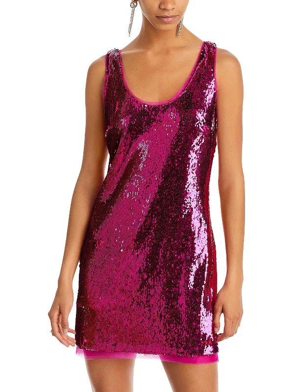 Women's Workout Garments Classic Modern Offers Aishia Womens Sequined Mini Cocktail And Party Dress