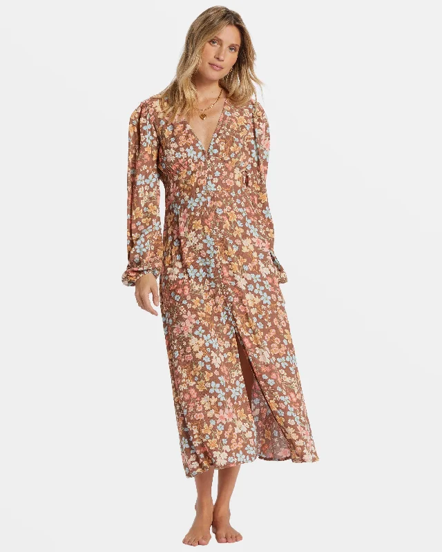 Comfortable Women's Clothes Urban Elegance Deals Cool Nights Midi Dress - Sweet Earth Comfortable Women's Clothes Urban Elegance Deals Cool Nights Midi Dress - Sweet Earth
