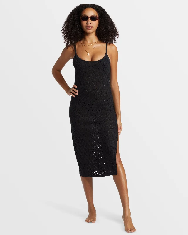 Casual Apparel For Women Budget-Friendly Fashion Day Dream Dress - Black Pebble