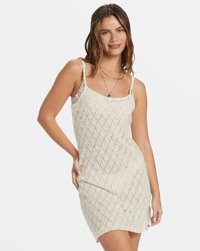 Charming Women's Clothes For Special Events Classic Modern Offers Erin Mini Swim Cover-Up - Dove Charming Women's Clothes For Special Events Classic Modern Offers Erin Mini Swim Cover-Up - Dove