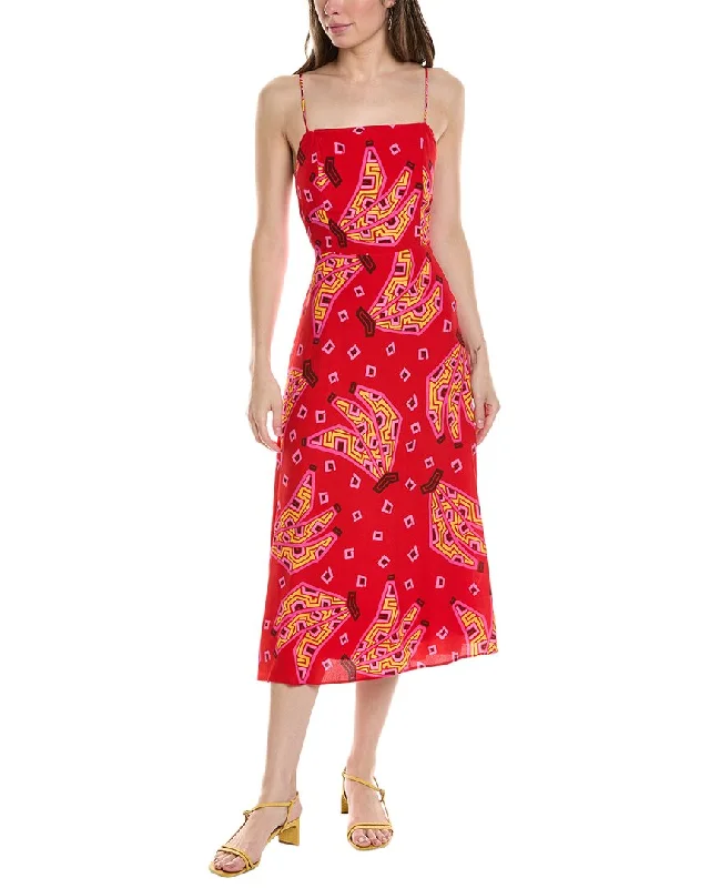 Women's Chic Outerwear Outfit The Latest Trends FARM Rio Midi Dress
