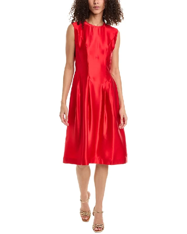 Stylish Outerwear Clothes For Women Summer Deals Frances Valentine Florencia Silk A-Line Dress Stylish Outerwear Clothes For Women Summer Deals Frances Valentine Florencia Silk A-Line Dress