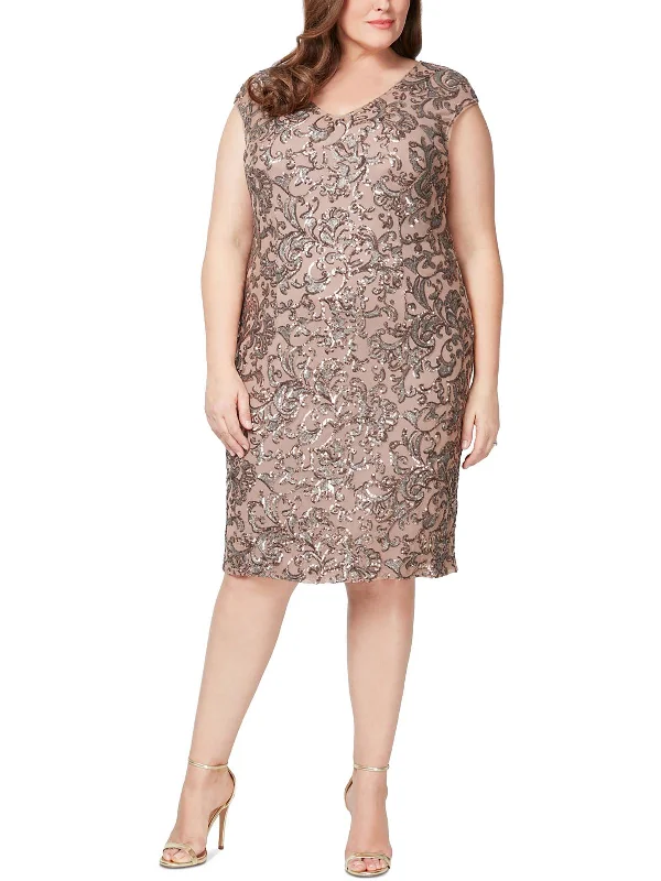 Women's Clothing Apparel Must-Have Style Discounts Plus Womens Patterned Midi Sheath Dress Women's Clothing Apparel Must-Have Style Discounts Plus Womens Patterned Midi Sheath Dress