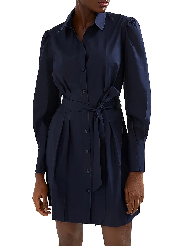 Women's Clothes And Garments Chic & Modern Sales Rhodes Womens Cotton Button Down Shirtdress