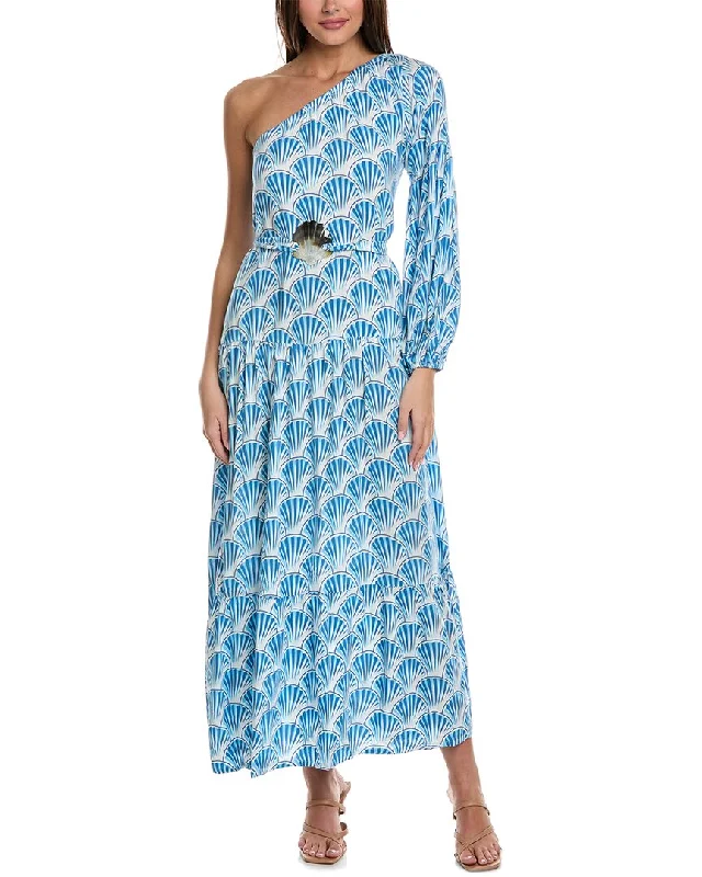 Timeless Women's Clothing Fashion Frontiers SKEMO Shell Maxi Dress