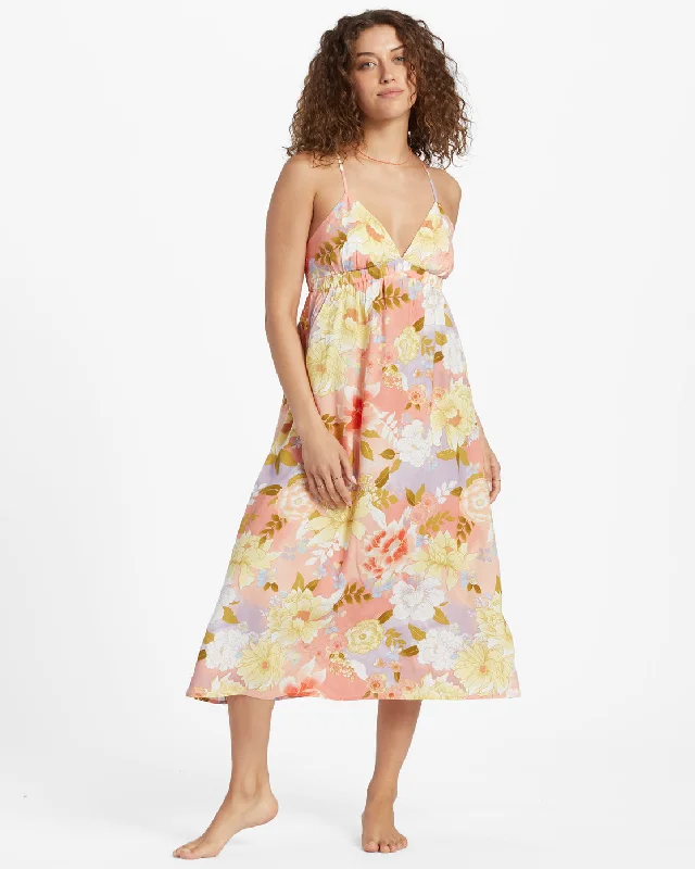 Women's Clothes For Special Occasions Statement Fashion Offers Sunset Skies Dress - Sweet Peach Women's Clothes For Special Occasions Statement Fashion Offers Sunset Skies Dress - Sweet Peach