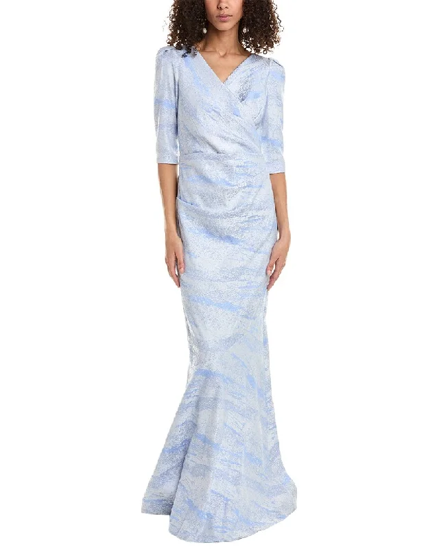 Women's Everyday Attire Street Style Discounts Teri Jon by Rickie Freeman Jacquard Gown Women's Everyday Attire Street Style Discounts Teri Jon by Rickie Freeman Jacquard Gown