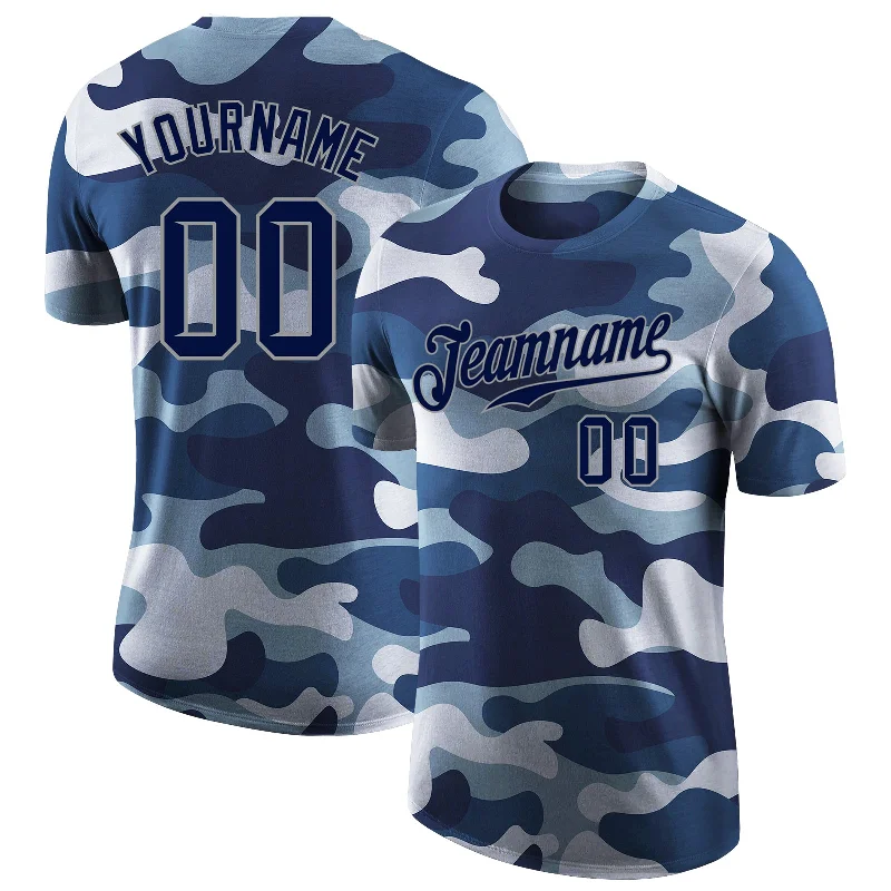 Classic Unisex Fashion Looks Shop Sales Custom Camo Navy-Gray Performance Salute To Service T-Shirt Classic Unisex Fashion Looks Shop Sales Custom Camo Navy-Gray Performance Salute To Service T-Shirt