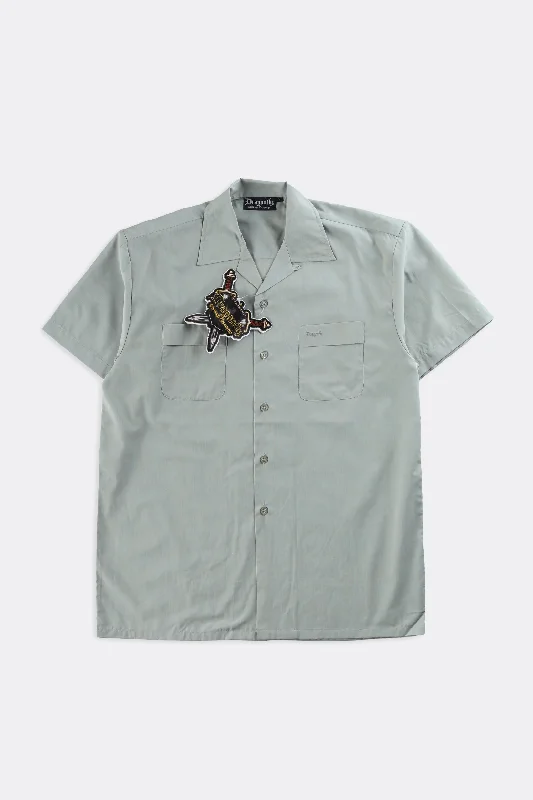 Elegant And Minimal Gender-Free Clothing Playful Fashion Offers Deadstock Dragonfly Camp Shirt - M Elegant And Minimal Gender-Free Clothing Playful Fashion Offers Deadstock Dragonfly Camp Shirt - M