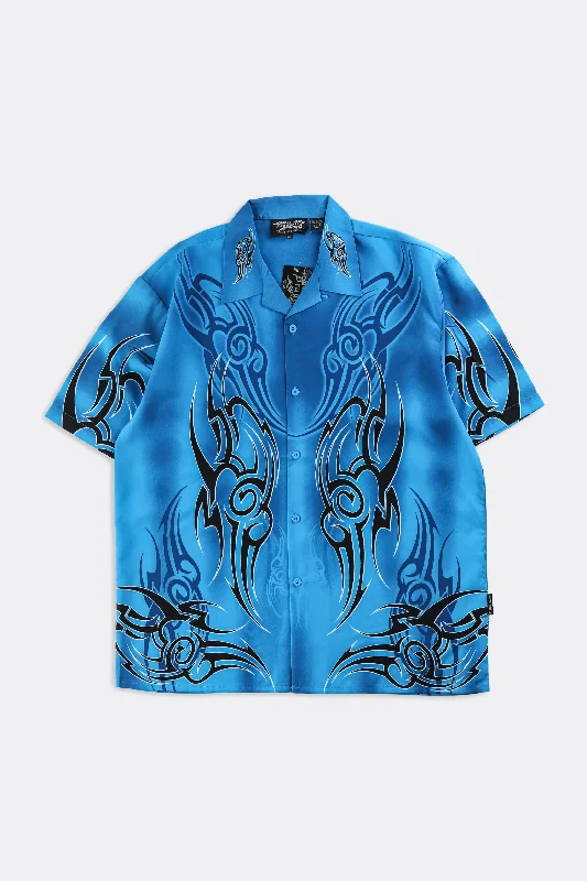 Sleek And Contemporary Gender-Free Outfits Classic Modern Offers Deadstock Dragonfly Flames Camp Shirt - XXL Sleek And Contemporary Gender-Free Outfits Classic Modern Offers Deadstock Dragonfly Flames Camp Shirt - XXL