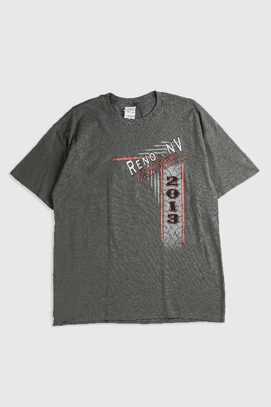 Minimalist Unisex Wardrobe Must-Haves Crazy Discounts, Hurry Up Deadstock Reno Bike Rally Tee - Grey, Neon Yellow, White, Black, Blue Minimalist Unisex Wardrobe Must-Haves Crazy Discounts, Hurry Up Deadstock Reno Bike Rally Tee - Grey, Neon Yellow, White, Black, Blue