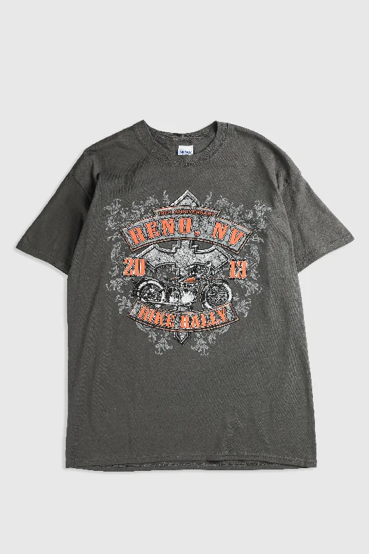All-Season Unisex Clothing Collection Exclusive Discounts Deadstock Reno Motorcycle Rally Tee - Grey, Black All-Season Unisex Clothing Collection Exclusive Discounts Deadstock Reno Motorcycle Rally Tee - Grey, Black