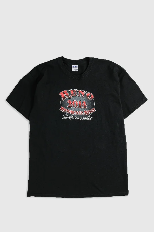 Comfortable Gender-Free Fashion Choices Top Brand Discounts Deadstock Reno Motorcycle Rally Tee - L Comfortable Gender-Free Fashion Choices Top Brand Discounts Deadstock Reno Motorcycle Rally Tee - L