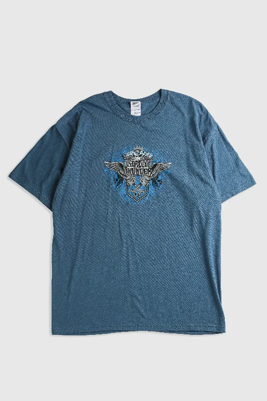 Effortless And Modern Unisex Dressing New Season Fashion Preview Sale Deadstock Reno Street Thunder Tee - L Effortless And Modern Unisex Dressing New Season Fashion Preview Sale Deadstock Reno Street Thunder Tee - L