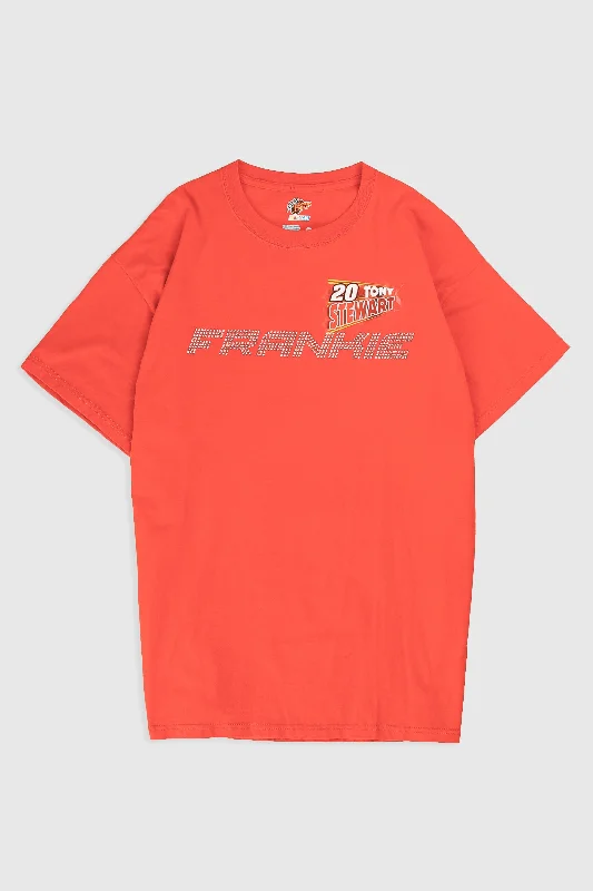 Sleek And Contemporary Gender-Free Outfits Contemporary Casual Deals Frankie Rhinestone Racing Tee Sleek And Contemporary Gender-Free Outfits Contemporary Casual Deals Frankie Rhinestone Racing Tee