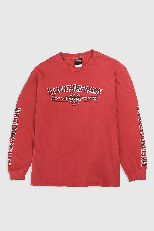 Versatile And Stylish Unisex Apparel Dive Into Trendy Styles Vintage Harley Long Sleeve Tee Versatile And Stylish Unisex Apparel Dive Into Trendy Styles Vintage Harley Long Sleeve Tee