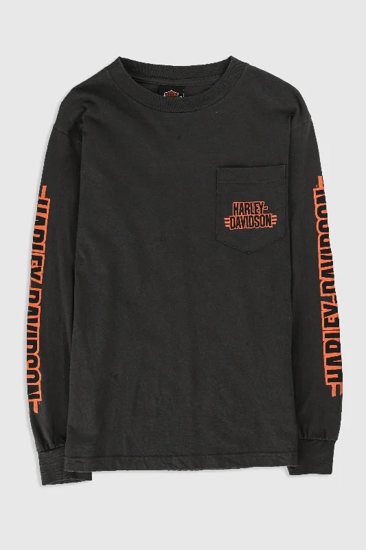 Contemporary Gender-Free Clothing Styles Massive Selection Sale Vintage Harley Long Sleeve Tee - S Contemporary Gender-Free Clothing Styles Massive Selection Sale Vintage Harley Long Sleeve Tee - S