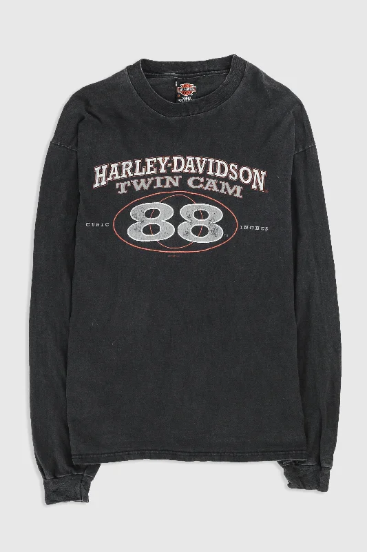 Versatile Clothing For All Genders Weekend Exclusive Vintage Harley Longsleeve Tee