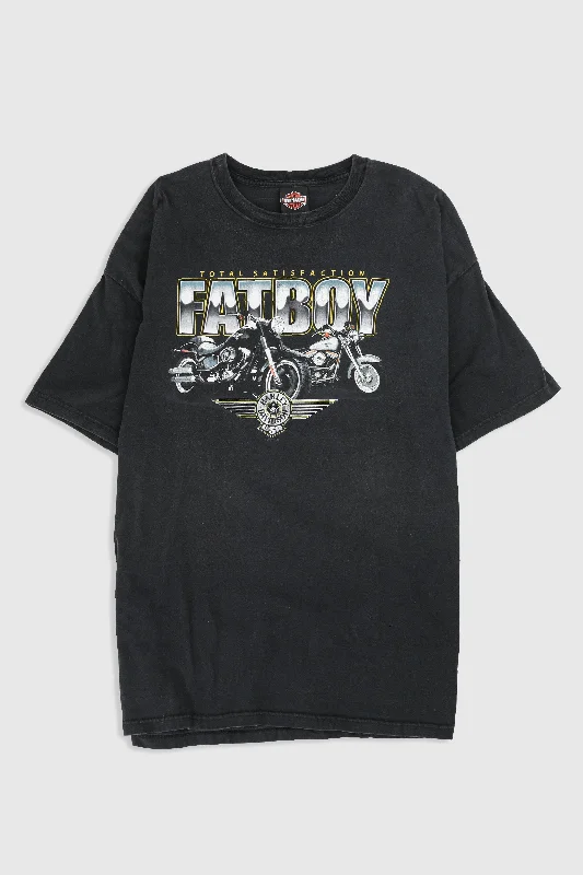 Sustainable Gender-Neutral Apparel Chic Style, Always In Vogue Vintage Harley Tee