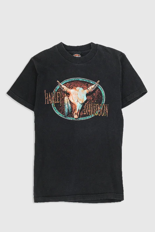 Gender-Neutral Clothing Styles Stylish Statements Vintage Harley Tee
