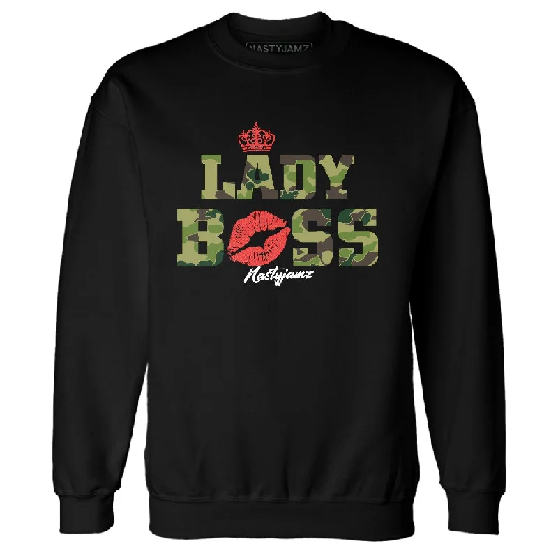 Versatile And Stylish Unisex Apparel Boutique Styles AM 90 Duck Camo NastyJamz Sweatshirt Match Lady Boss