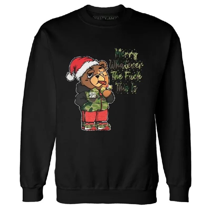 Chic And Contemporary Unisex Clothing Choices Sophisticated Street Style Offers AM 90 Duck Camo NastyJamz Sweatshirt Match Merry Whatever