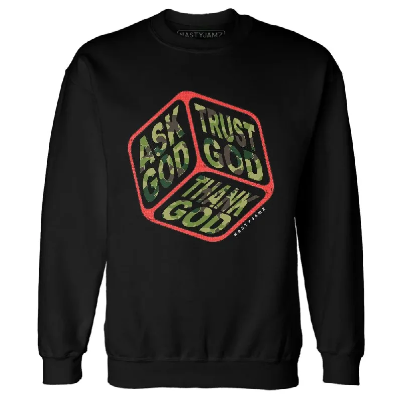 Sleek And Comfortable Unisex Wear Relaxed Style AM 90 Duck Camo NastyJamz Sweatshirt Match Trust God