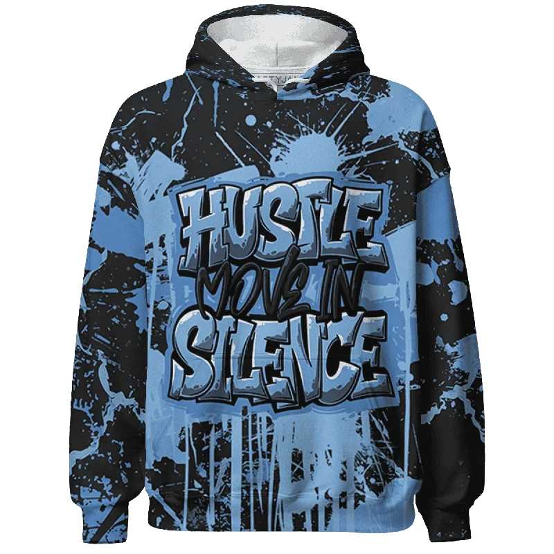 Relaxed-Fit Unisex Fashion For All-Day Comfort Imeless Style NastyJamz AM Plus Black Univercitii Blue Hoodie Match Hustle Move In Silence All-Over Print