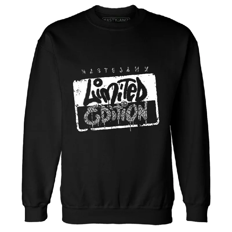 Trendy Unisex Special Offer For You Black Cement 3s NastyJamz Sweatshirt Match Limited Edition Trendy Unisex Special Offer For You Black Cement 3s NastyJamz Sweatshirt Match Limited Edition