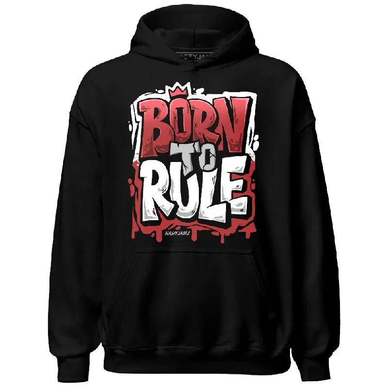 High-Quality Unisex Basics For All Occasions Fashionable Comfort Promotions Black Toe Reimagined 1s NastyJamz Hoodie Match Born To Rule