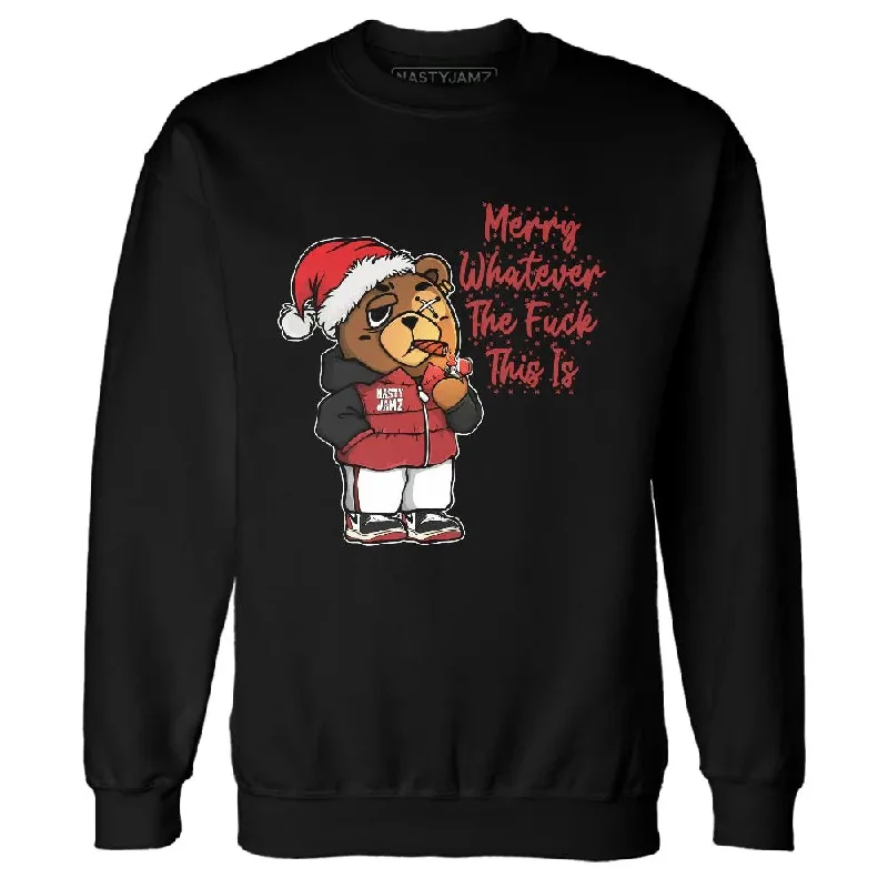 High-Quality Unisex Basics For All Occasions Bold Fashion Sales Black Toe Reimagined 1s NastyJamz Sweatshirt Match Merry Whatever