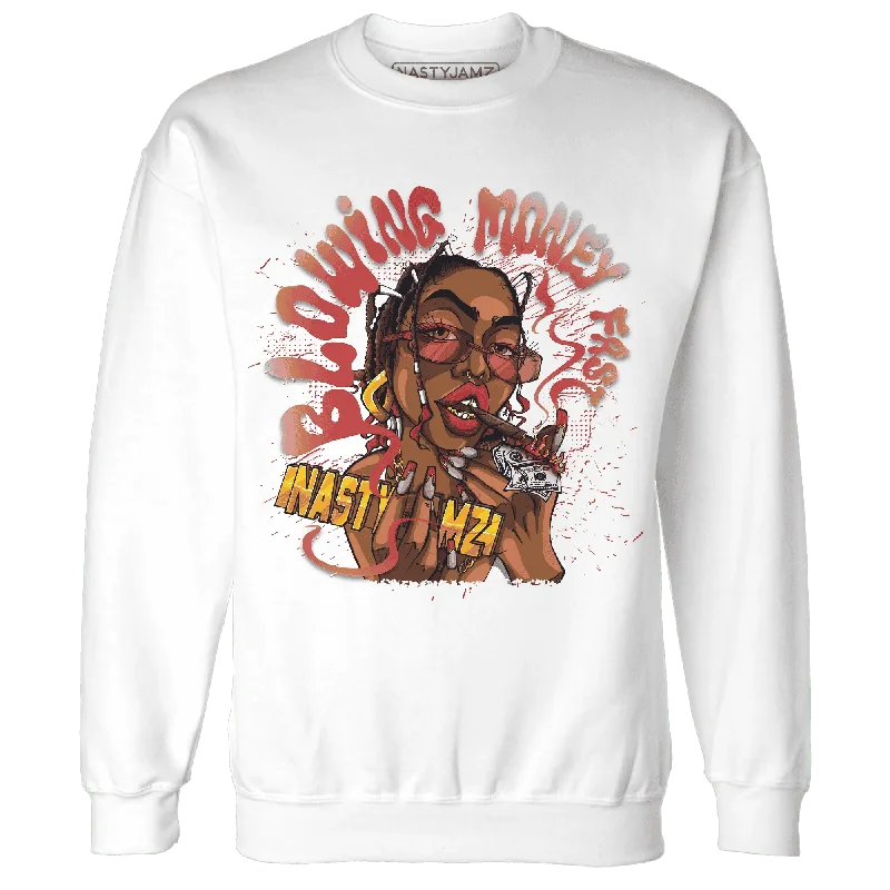 Oversized Unisex Fashion Pieces Minimalist Fashion Sale Black Toe Reimagined Red White 1s NastyJamz Sweatshirt Match Blowing Money Fast Girl
