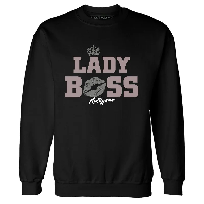Minimalist Unisex Fashion Must-Haves Latest Trends Black Violet Ore 3s NastyJamz Sweatshirt Match Lady Boss