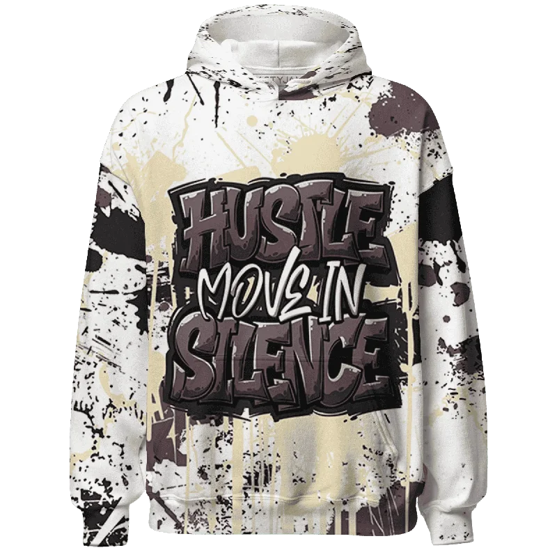 Lightweight And Breathable Unisex Wear Vintage Style Deals NastyJamz Burgundy Crush 3s Hoodie Match Hustle Move In Silence All-Over Print