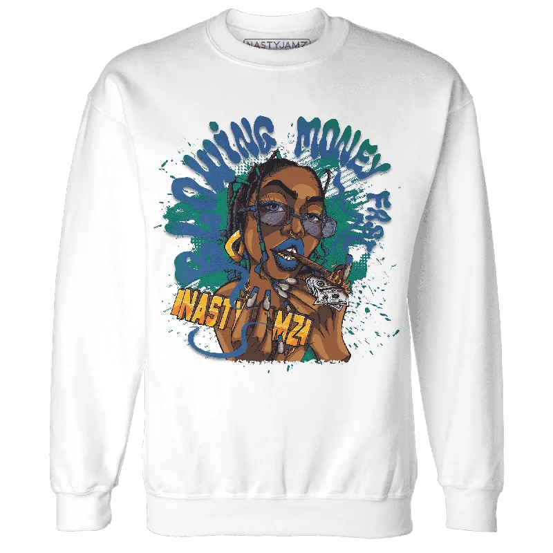 Oversized And Relaxed Unisex Fashion Fashion Forward Femininity Dunk Hyper Royal Malachite NastyJamz Sweatshirt Match Blowing Money Fast Girl Oversized And Relaxed Unisex Fashion Fashion Forward Femininity Dunk Hyper Royal Malachite NastyJamz Sweatshirt Match Blowing Money Fast Girl