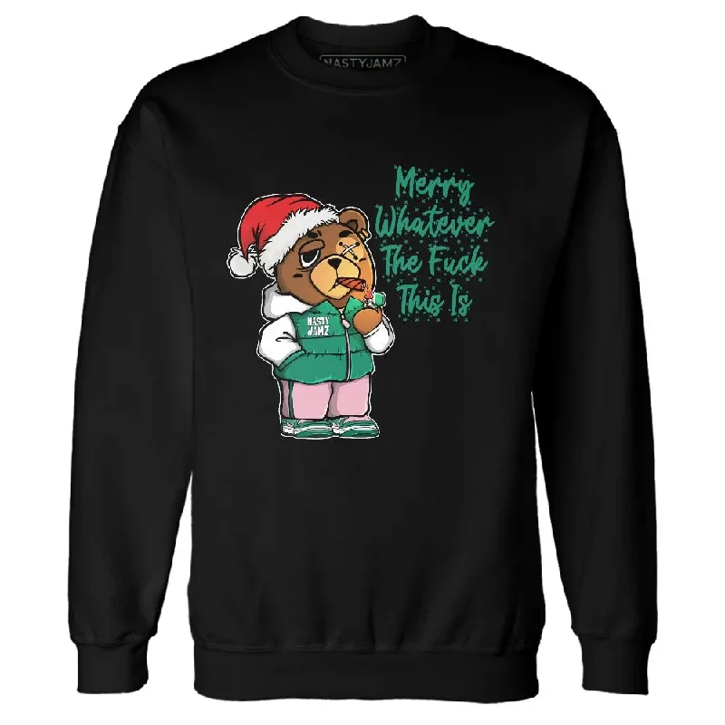 Classic Unisex Fashion Looks Durable Fashion Picks Dunk Soft Pink Malachite NastyJamz Sweatshirt Match Merry Whatever