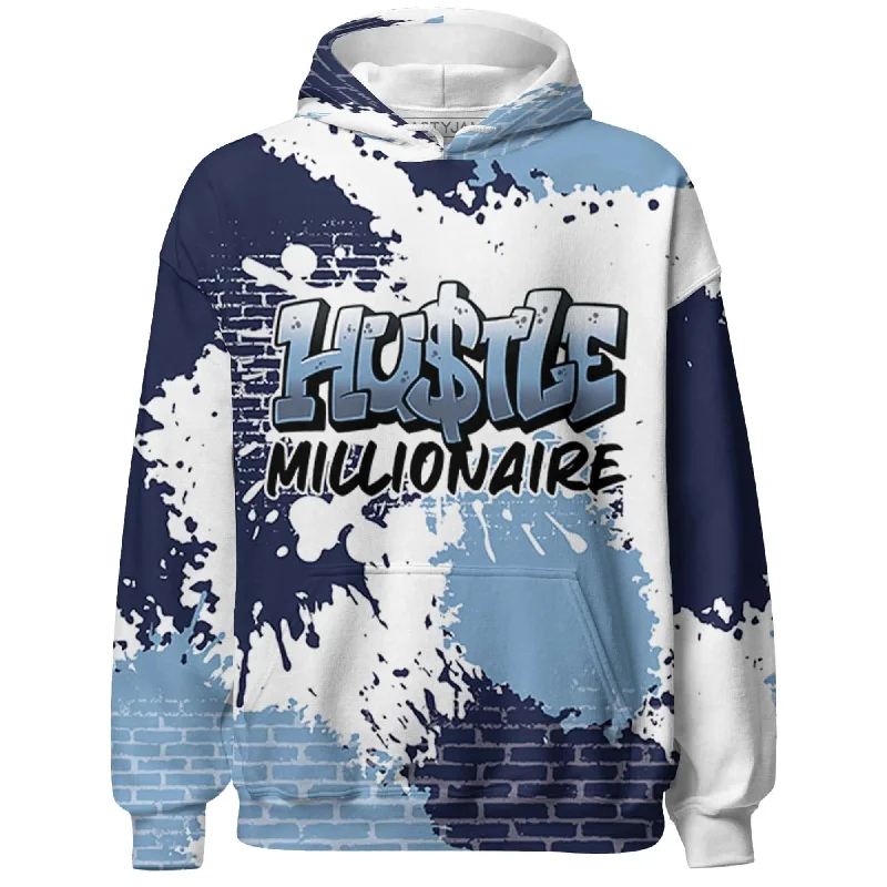 Gender-Neutral Trendy Clothing Styles Latest Trends NastyJamz First In Flight 1s Hoodie Match Hustle Millionaire All-Over Print