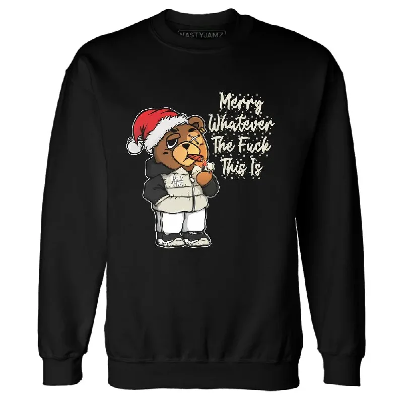 Comfortable Unisex Streetwear Budget Saver Gratitude 11s NastyJamz Sweatshirt Match Merry Whatever