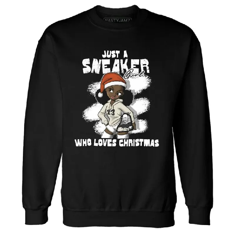 Contemporary Gender-Free Clothing Styles Ride The Style Wave Gratitude 11s NastyJamz Sweatshirt Match Xmas Sneaker Girl