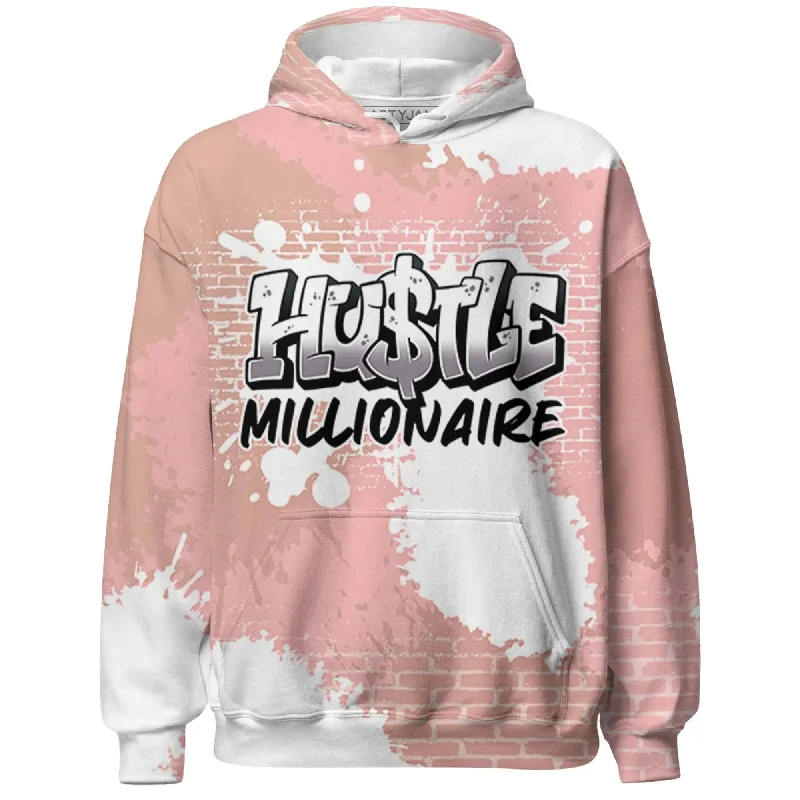 Fashion-Forward Unisex Apparel Exclusive Discount NastyJamz Low Legend Pink 11s Hoodie Match Hustle Millionaire All-Over Print