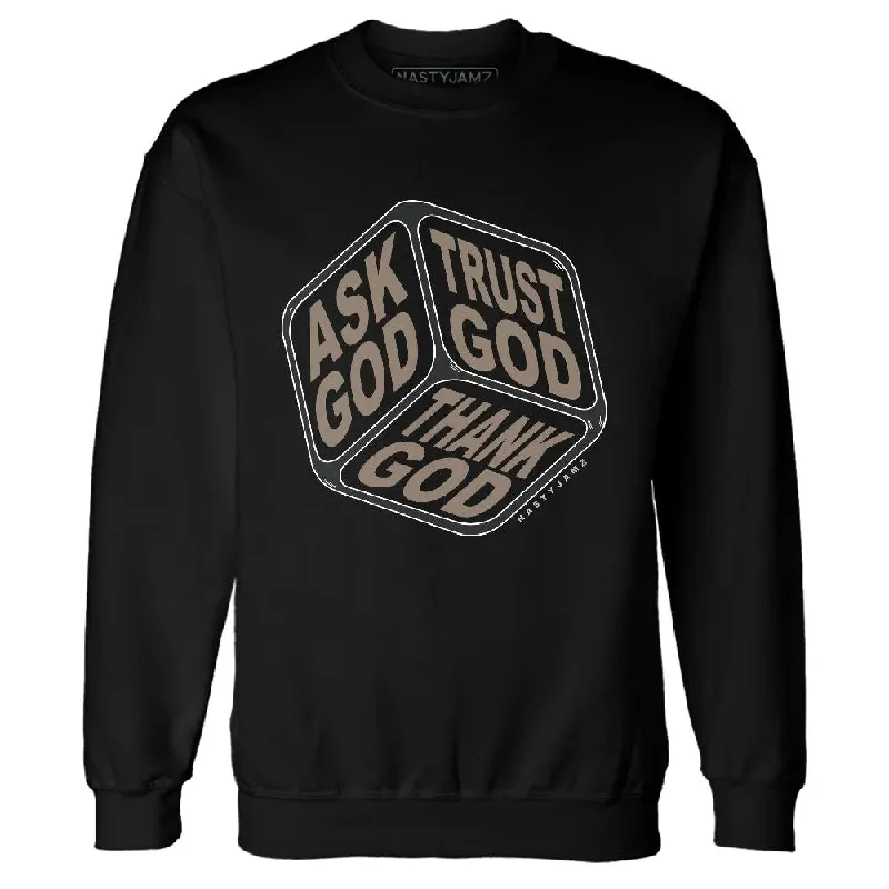 Lightweight And Breathable Unisex Wear Fashionable Comfort Promotions Low Mocha 1s NastyJamz Sweatshirt Match Trust God