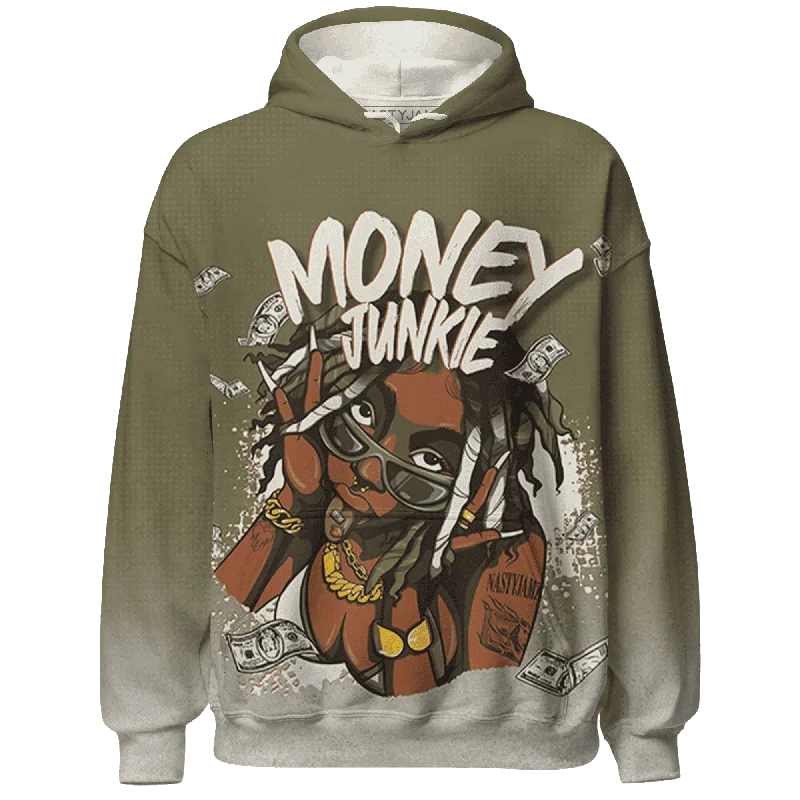 Oversized And Relaxed Unisex Fashion Easy Elegance Sales NastyJamz Medium Olive 1s Hoodie Match Money Junkie All-Over Print Oversized And Relaxed Unisex Fashion Easy Elegance Sales NastyJamz Medium Olive 1s Hoodie Match Money Junkie All-Over Print