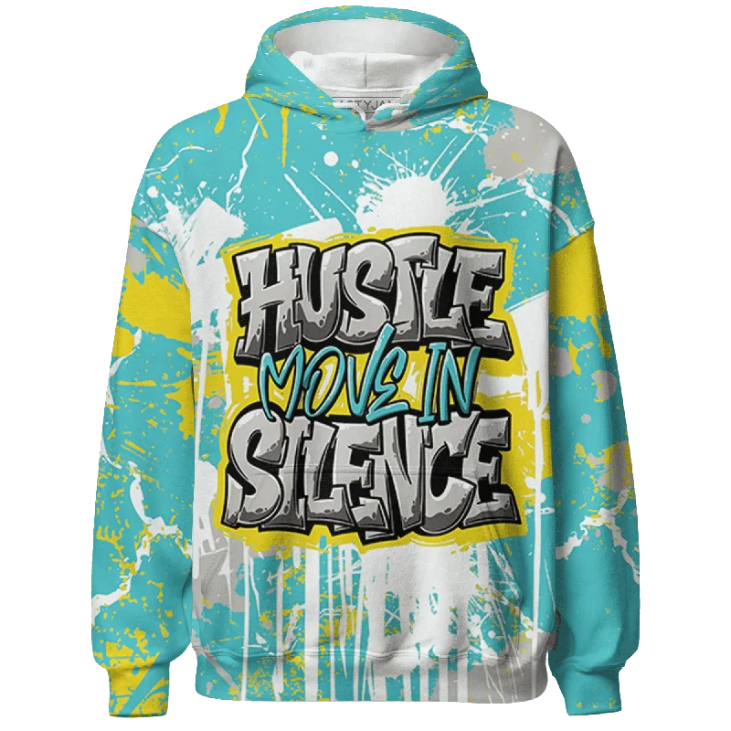 Minimalist Unisex Fashion Must-Haves Stylish Statements NastyJamz NBL Cyan Burst 9060 Hoodie Match Hustle Move In Silence All-Over Print