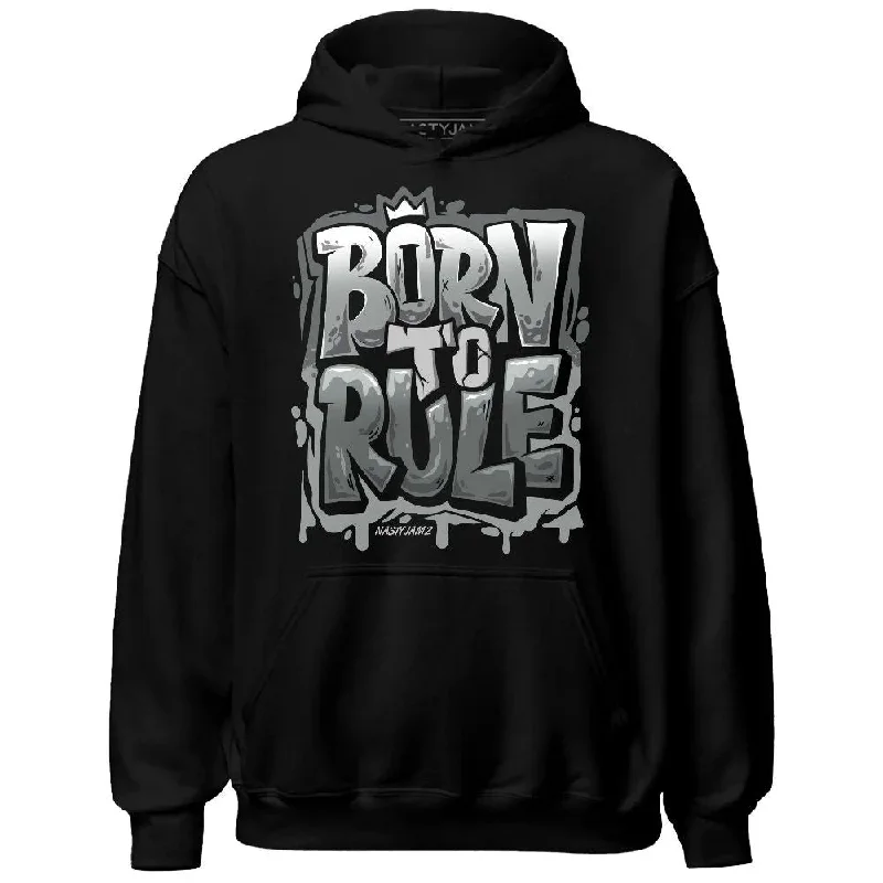 Unisex Casual Fashion Trends Vintage-Inspired Style Offers Paris Cement Olympics 4s NastyJamz Hoodie Match Born To Rule